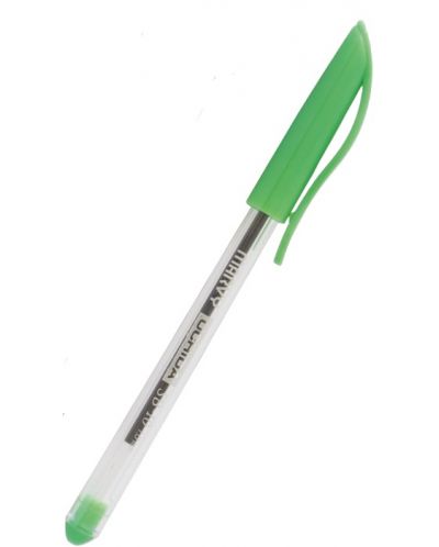 Химикалка Marvy Uchida - SB10 Fluo, 1.0 mm, светлoзелена - 1