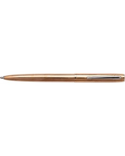Химикалка Fisher Space Pen Cap-O-Matic - Antimicrobial Raw Brass - 1