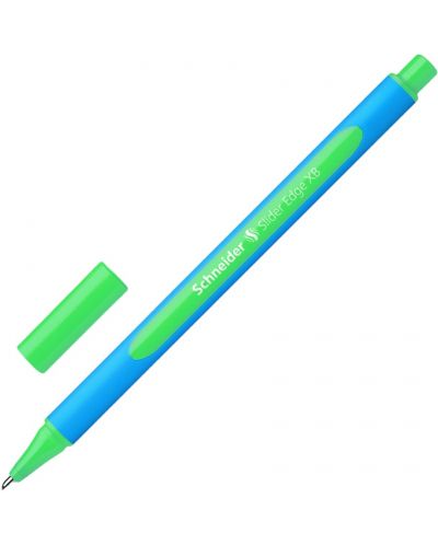 Химикалка Schneider Slider Edge - XB, зелена - 1