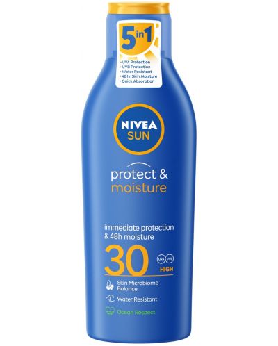 Nivea Sun Слънцезащитен лосион, SPF30, 200 ml - 1