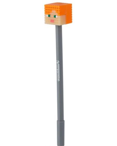 Химикалка с капаче Puckator - Minecraft, асортимент - 8