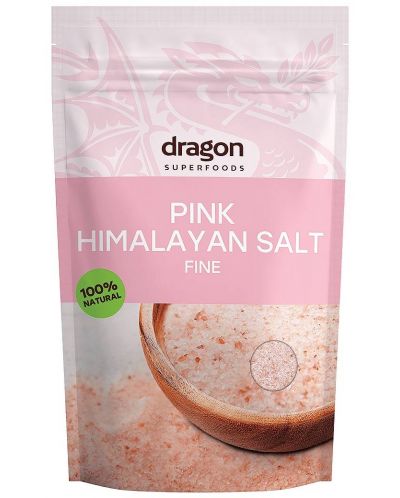 Хималайска сол, фина, 500 g, Dragon Superfoods - 1
