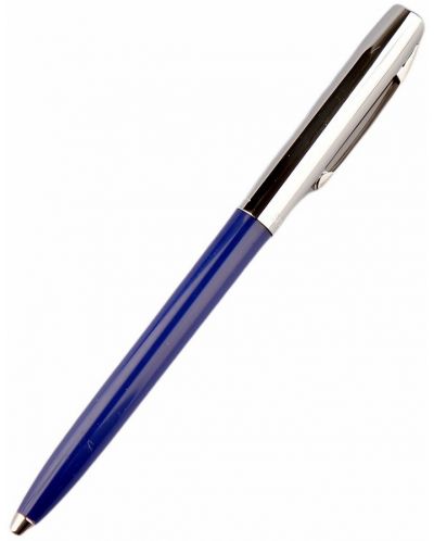 Химикалка Fisher Space Pen Cap-O-Matic - 775 Chrome, синя - 1