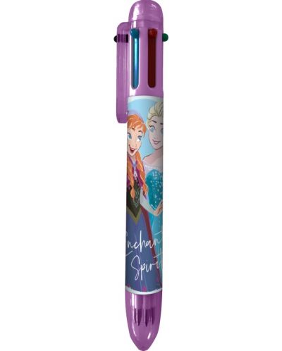 Химикалка с 6 цвята Kids Licensing - Frozen - 1
