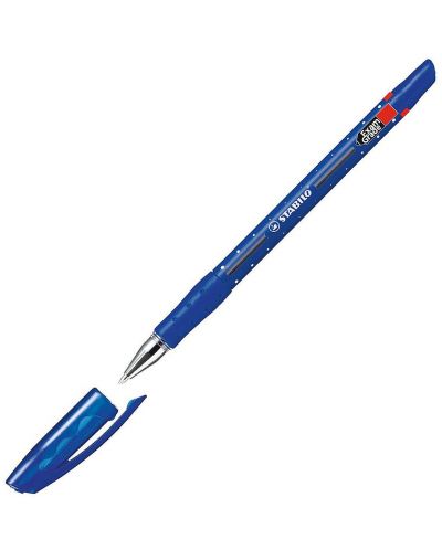 Химикалка със скала Stabilo Exam Grade - 0.45 mm, синя - 1