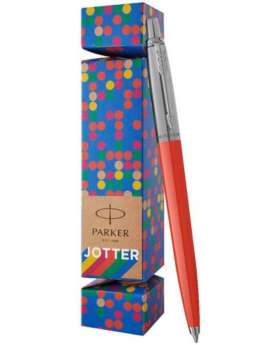 Химикалка Parker Jotter Originals - Червена, с подаръчна кутия - 1