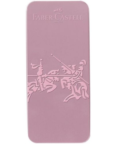 Химикалка и писалка Faber Castell Grip 2010 - Розови сенки - 2