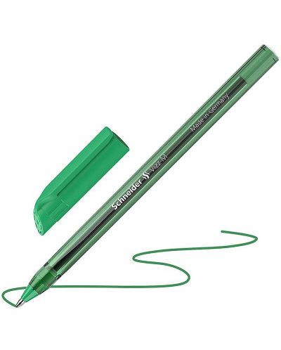 Химикалка Schneider Vizz - M, зелена - 1