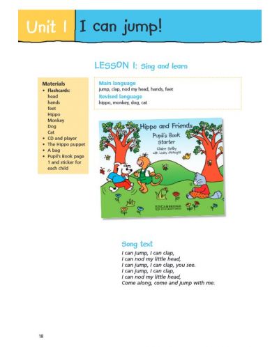 Hippo and Friends Starter: Английски език за деца - ниво Pre-A1 (книга за учителя) - 2
