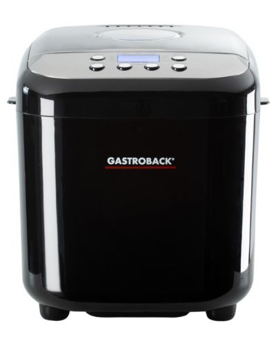 Хлебопекарна Gastroback - DESIGN PRO, 500W, 19 програми, черна - 1
