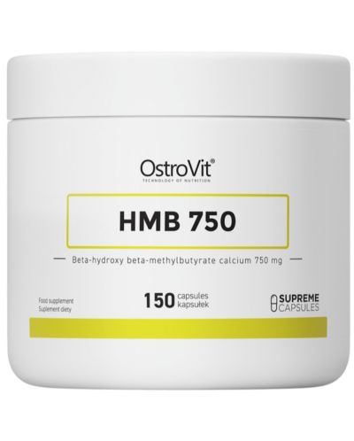 HMB 750, 150 капсули, OstroVit - 1