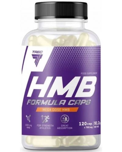 HMB Formula Caps, 120 капсули, Trec Nutrition - 1