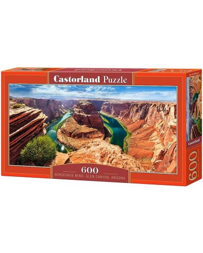 Панорамен пъзел Castorland от 600 части - Глен каньон, Аризона