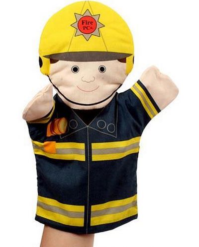 Кукла за куклен театър The Puppet Company - Хората, които помагат: Пожарникар - 1