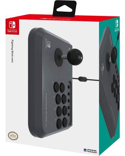 Контролер HORI - Fighting Stick Mini (Nintendo Switch) - 7