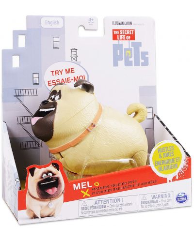 Ходеща и говореща фигура Secret Life of Pets - Сами вкъщи, Mell - 1