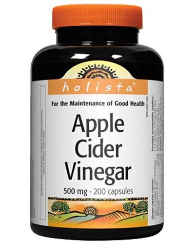 Holista Apple Cider Vinegar, 200 капсули, Natural Factors - 1