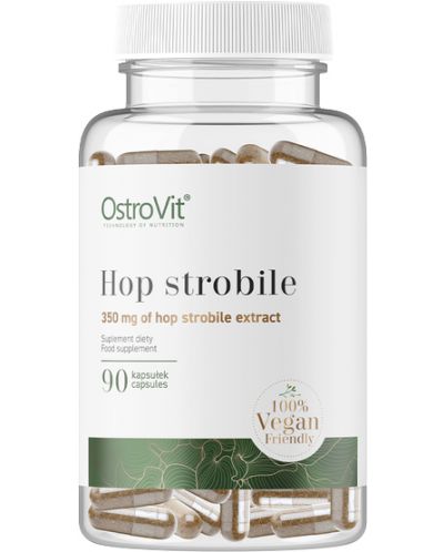 Hops Strobile, 350 mg, 90 капсули, OstroVit - 1