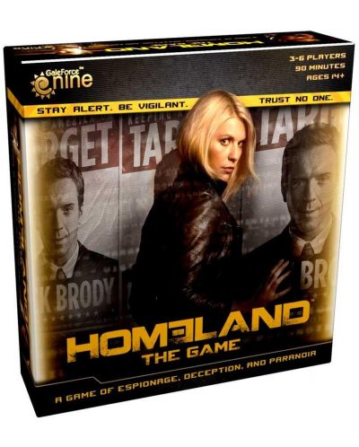 Настолна игра Homeland - The Game, стратегическа - 1