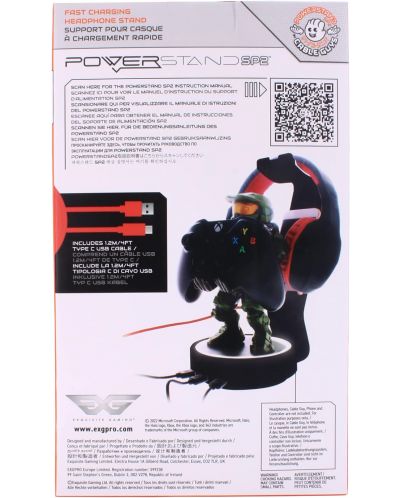 Холдер EXG Ad Icons: Cable Guys - Powerstand SP2, 20 cm - 5
