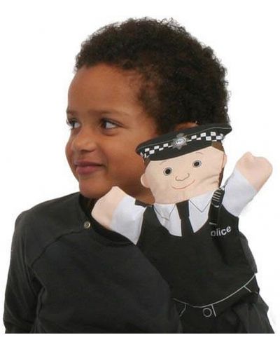 Кукла за куклен театър The Puppet Company - Хората, които помагат: Полицай - 1