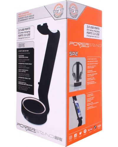 Холдер EXG Ad Icons: Cable Guys - Powerstand SP2, 20 cm - 3
