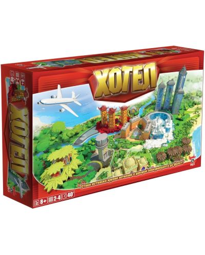 Настолна игра Asmodee: Хотел - Семейна