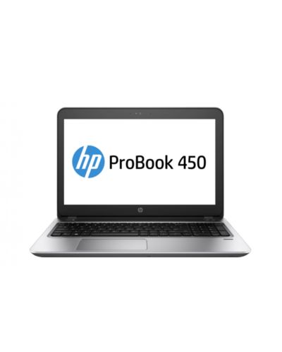 HP ProBook 450 G4, Core i5-7200U(2.5GHz, up to 3.1Ghz/3MB), 15.6" FHD AG + Webcam 720p, 8GB DDR4 1DIMM, 256GB SSD M.2, DVDRW, FPR, WiFi a/c, BT, 3C Batt Long Life, Win 10 Pro 64bit - 3