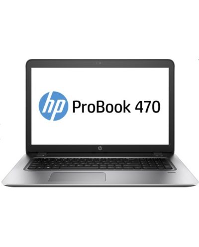 HP ProBook 470 G4, Core i5-7200U(2.5GHz, up to 3.1Ghz/3MB), 17.3 FHD UWVA AG, Webcam 720p, 8GB DDR4 1DIMM, 256GB SSD M.2, DVDRW, NVIDIA GeForce 930MX 2GB DDR3, FPR, WiFi 3165 a/c + BT, 3C Batt, Win 10 Pro 64bit - 2