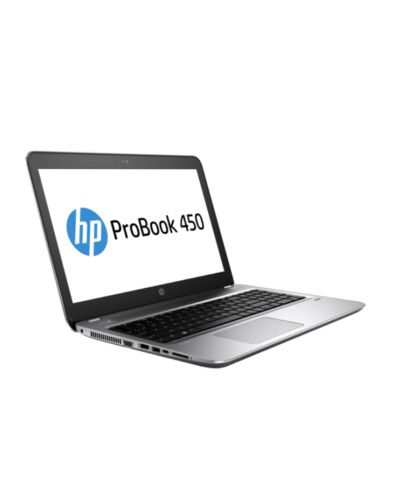 HP ProBook 450 G4, Core i5-7200U(2.5GHz, up to 3.1Ghz/3MB), 15.6" FHD AG + Webcam 720p, 8GB DDR4 1DIMM, 256GB SSD M.2, DVDRW, FPR, WiFi a/c, BT, 3C Batt Long Life, Win 10 Pro 64bit - 1