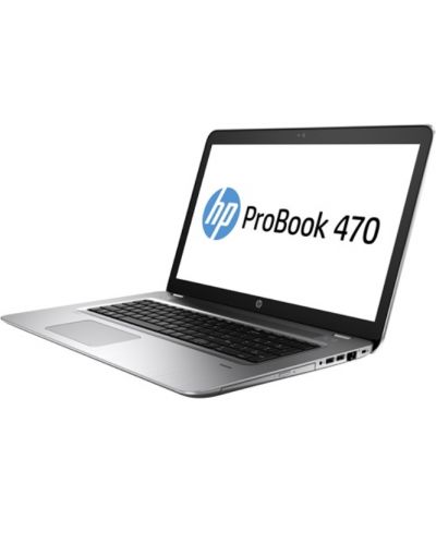 HP ProBook 470 G4, Core i5-7200U(2.5GHz, up to 3.1Ghz/3MB), 17.3 HD+ AG, Webcam 720p, 8GB 2133Mhz 1DIMM, 1TB HDD, DVDRW, NVIDIA GeForce 930MX 2GB DDR3, FPR, 7265 a/c + BT, 3C Batt, DOS + HP Basic Messenger Case - 3