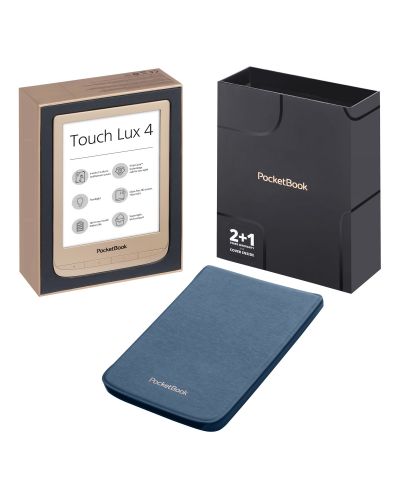 Електронен четец PocketBook - PB627 Touch Lux 4, златист - 5