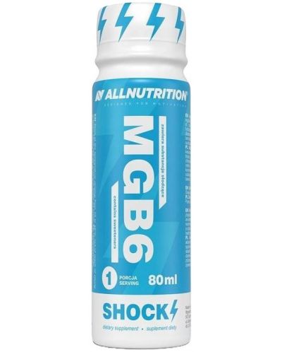 MgB6 Shock, 12 шота x 80 ml, AllNutrition - 1