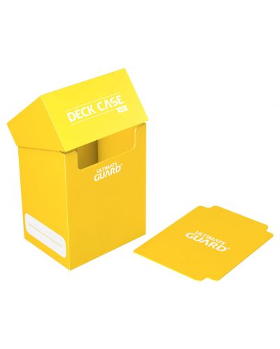 Кутия за карти Ultimate Guard Deck Case 80+ Standard Size Yellow - 3