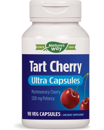 Tart Cherry, 90 растителни капсули, Nature's Way - 1