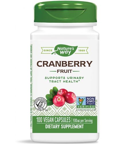 Cranberry, 465 mg, 100 капсули, Nature's Way - 1