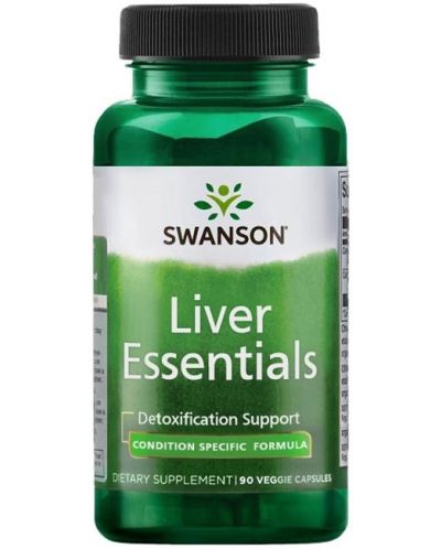 Liver Essentials, 90 растителни капсули, Swanson - 1