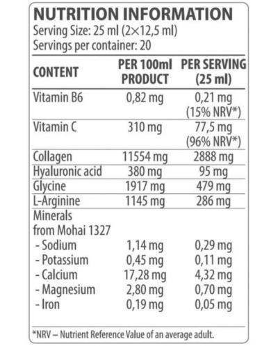 Collagen, портокал, 500 ml, Dorian Yates Nutrition - 2