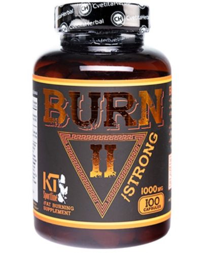 Burn II, 1000 mg, 100 капсули, KT Sportline - 1