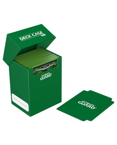 Кутия за карти Ultimate Guard Deck Case 80+ Standard Size Green - 4