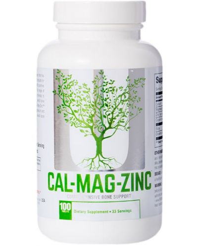 Nutrition Cal-Mag-Zinc, 100 таблетки, Universal - 1