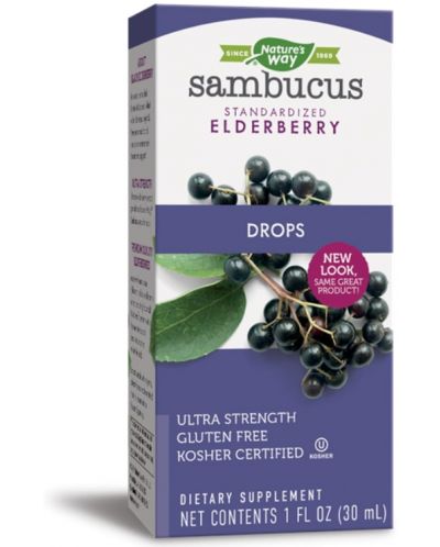 Sambucus Drops, 30 ml, Nature's Way - 1