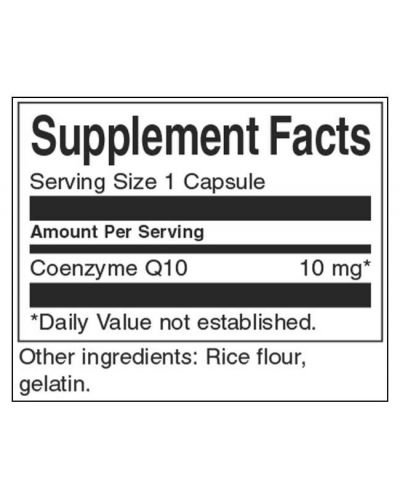 CoQ10, 10 mg, 100 капсули, Swanson - 2