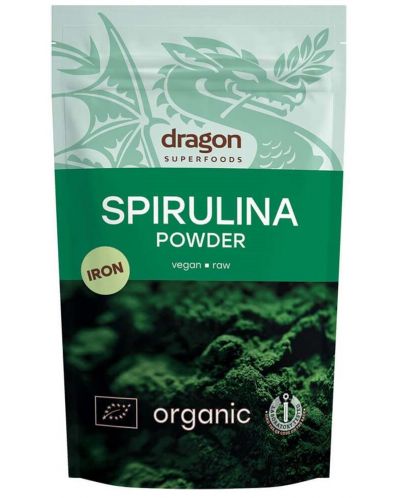 Спирулина на прах, 200 g, Dragon Superfoods - 1