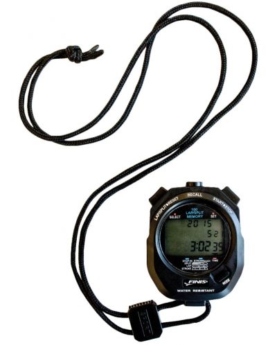 Хронометър Finis - Stopwatch, 3 х 100 m, черен - 1