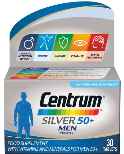Centrum Silver 50+ Men from A to Z, 30 таблетки - 1