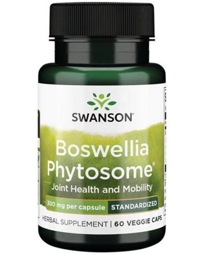 Boswellia Phytosome, 300 mg, 60 капсули, Swanson - 1