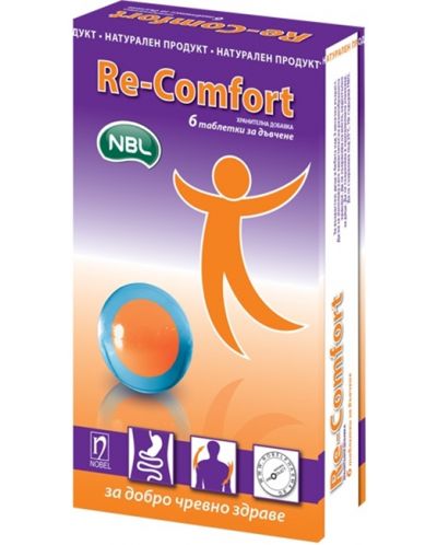 Re-Comfort, 6 дъвчащи таблетки, Nobel - 1