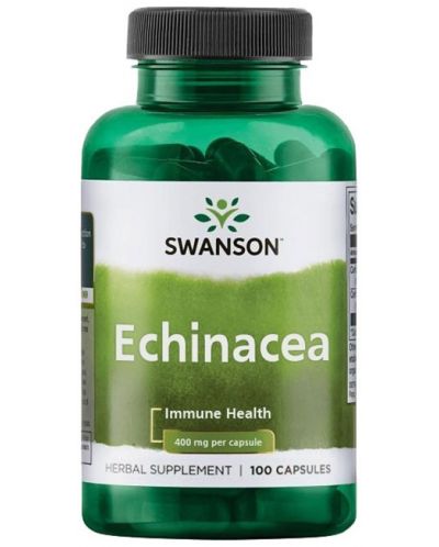 Echinacea, 400 mg, 100 капсули, Swanson - 1