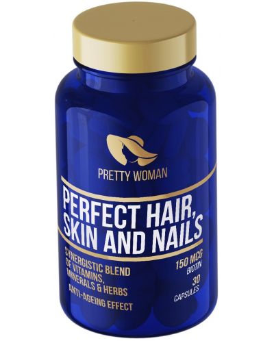 Perfect Hair, Skin and Nails, 30 капсули, Pretty Woman - 1
